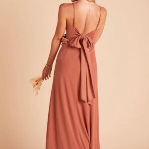 Birdy Grey Benny Crepe Dress in Terracotta